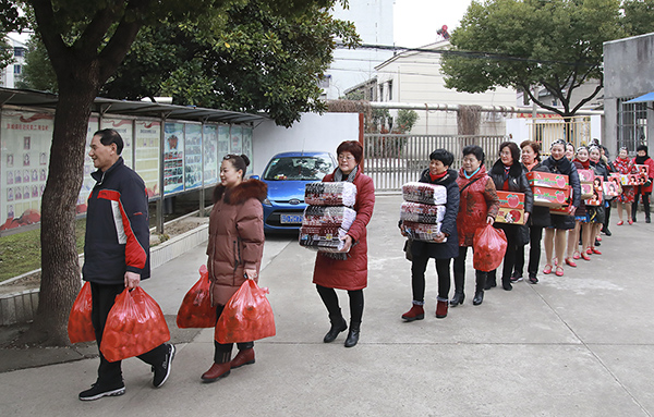 溧阳市木兰拳协会2018年“送温暖、献爱心、 帮困扶贫、公益志愿服务行”全面启动